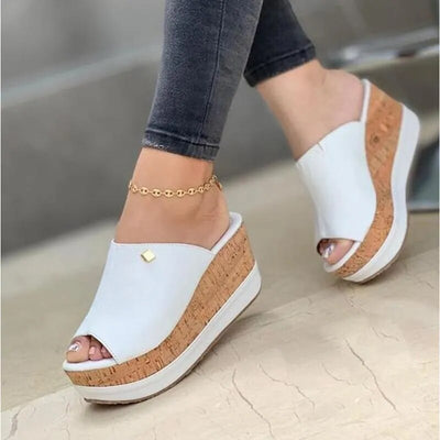 Paola - Platform Wedge Sandals